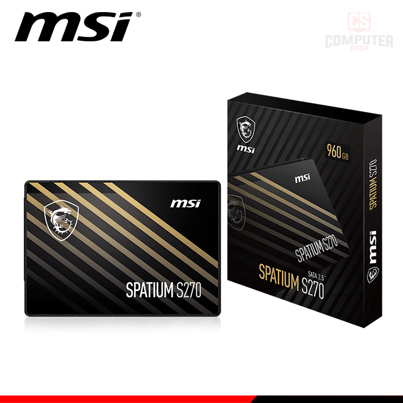 DISCO SOLIDO MSI SPATIUM S270 960GB SATA 2.5"