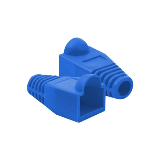 CAPUCHA CERRADA PARA RJ-45 DIXON, 100 UNIDADES, COLOR AZUL - P/N: SR-V11/BLB-CN