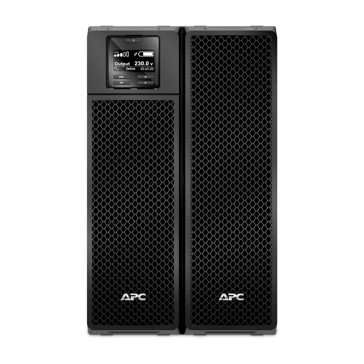 Apc UPS en l�nea de doble conversi�n APC by Schneider Electric Smart-UPS On-Line - 10kVA/10kW - Torre - 1.50Hora(s) Recharge - 3Minuto(s) Stand-by - 230 V AC Entrada - 230 V AC Salida - USB