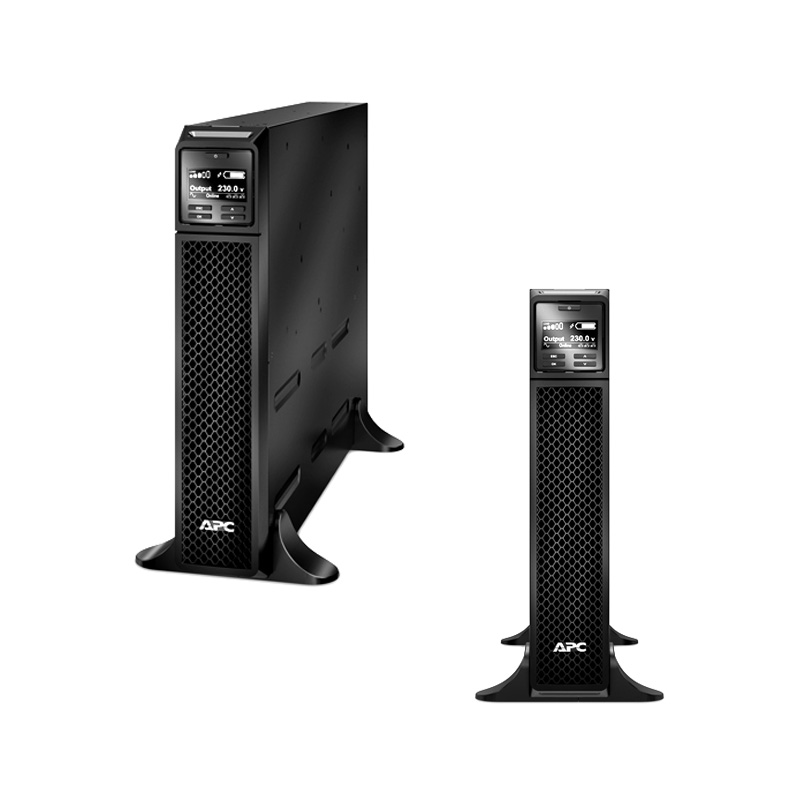 UPS 2200VA(1980W) APC SMART SRT2200XLI On-Line, Rackeable y Torre
