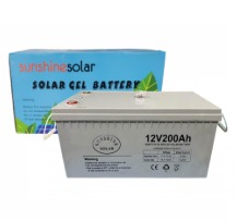 BATERIA SUNSHINE SOLAR GEL PREMIUM 12 V.200 AH
