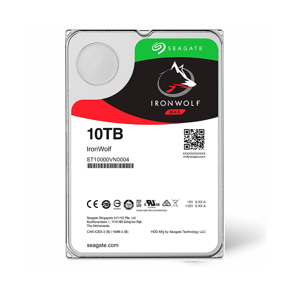 DISCO DURO IRONWOLF 10TB SATA3 (ST10000VN0008)