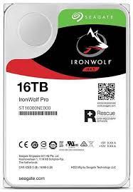 Seagate IronWolf Pro 16TB NAS Internal Hard Drive HDD – CMR 3.5 Inch SATA 6GB/S 7200 RPM 256MB Cache for Raid Network Attached Storage, Data Recovery Rescue Service (ST16000NE000) ( A Pedido 25 dias)