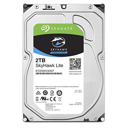 ST2000VX007 - ALMACENAMIENTO - DISCO DURO 2TB, SEAGATE SKYHAWK 2TB 3.5" 5900RPM ST2000VX007