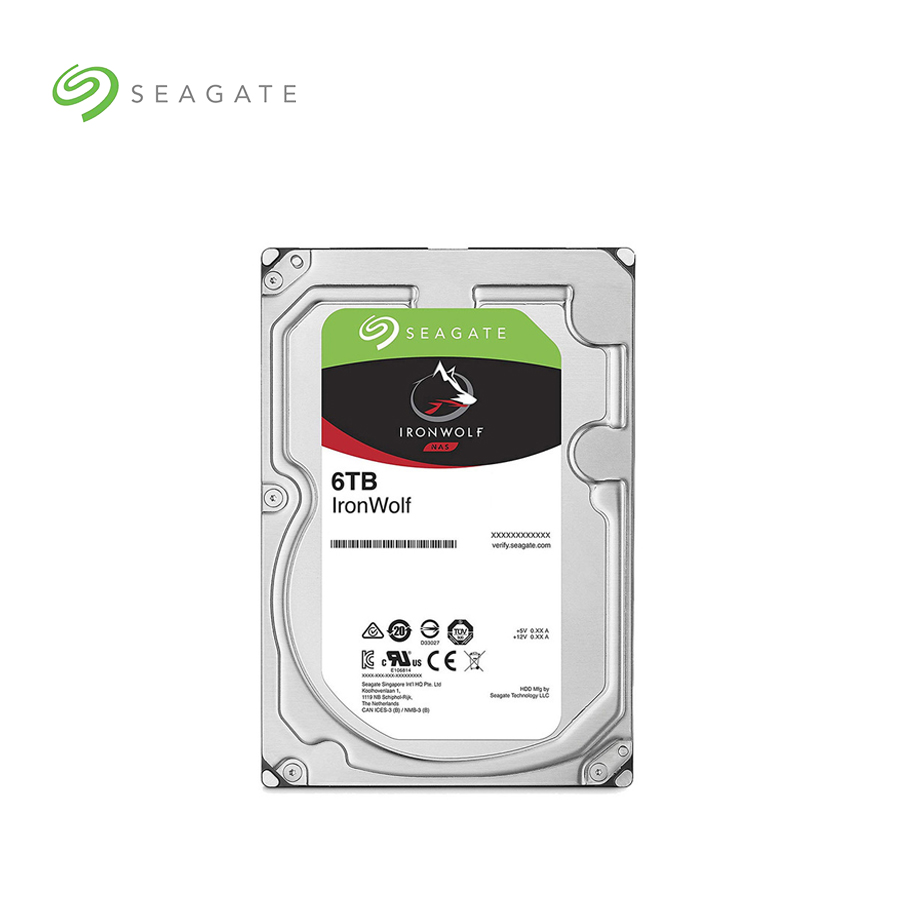 Disco duro Seagate Ironwolf 6TB - (ST6000VN0001)