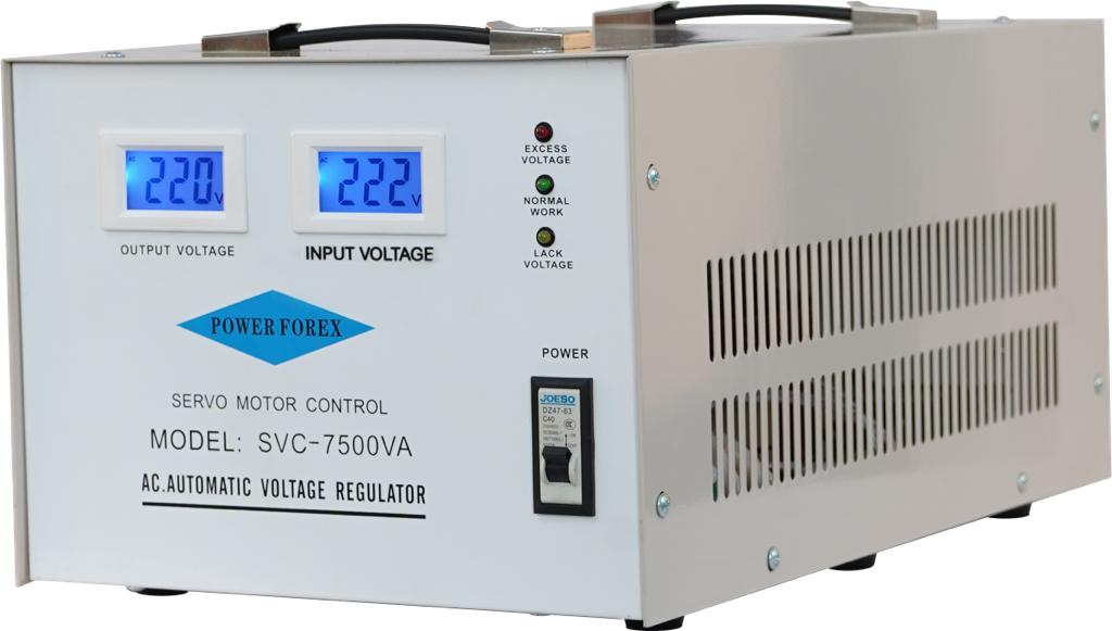 Estabilizador de tensi�n monof�sico 230VAC,7500VA