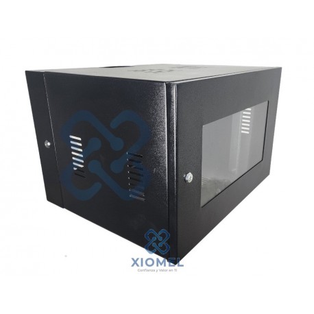 Gabinete de Pared 8RU Abatible Acero Laminado al Frio