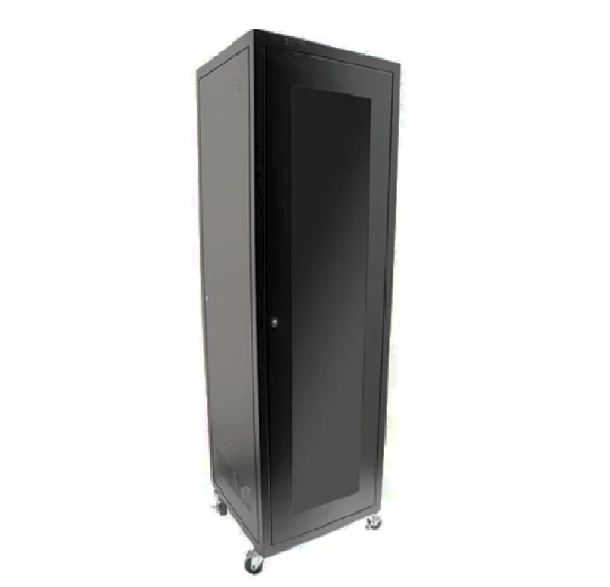 Gabinete de Piso 42RU 2.10 mts x 0.60 x 0.80 mts de fondo 4 Ruedas