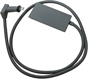 Adaptador Ethernet Starlink para red externa cableada, negro