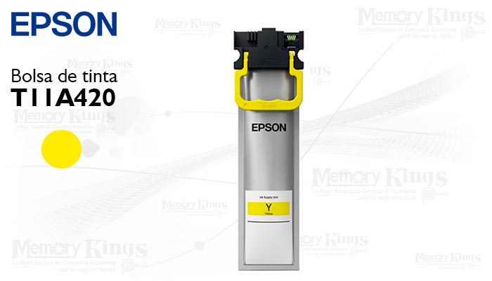 Bolsa de TINTA EPSON T11A420 Yellow 5000pag.