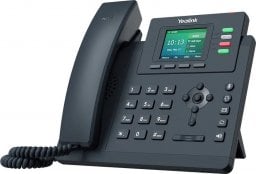 Telefono IP ejecutivo estandar YEALINK SIP-T33G 4 cuentas SIP, doble puerto giga, pantalla lcd grafica 2.4\", poe