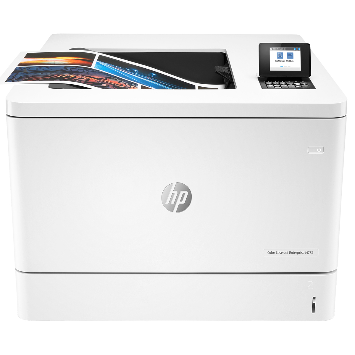 Impresora HP Color LaserJet Enterprise M751dn, 40 ppm.