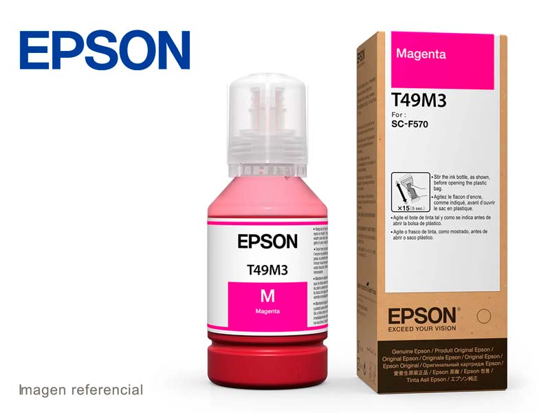 TINTA EPSON T49M320 ULTRACHROME P/ SC-F170/ F570/ F571 MAGENTA