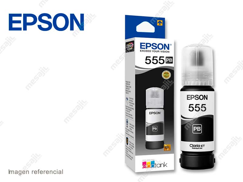 botella de tinta negro t555120