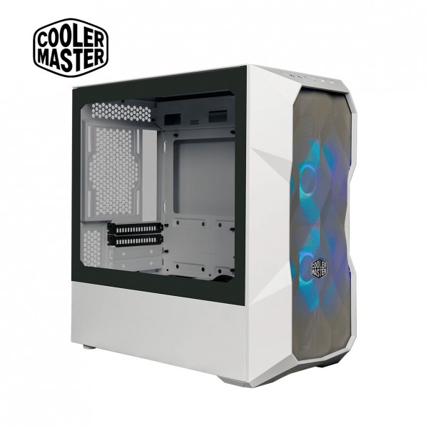 CASE COOLER MASTER TD300 MESH WHITE C/VENTANA TRANSP. ACERO PLASTICO