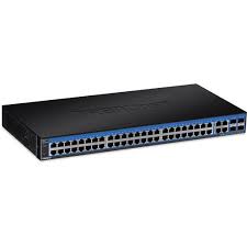 Switch Administrable de 48 puertos gigabit y 4 puertos SFP+ 10G | TEG-3524S