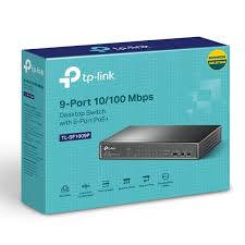 TP-Link TL-SF1009P - Conmutador - sin gestionar