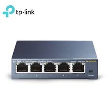 TP-Link TL-SG105 5-Port Metal Gigabit Switch - Conmutador - sin gestionar