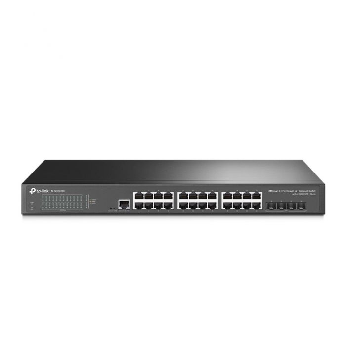 SWITCH ADMINISTRABLE JETSTREAM DE 24 PUERTOS GIGABIT POE+ Y 04 PUERTOS X 10GE SFP+