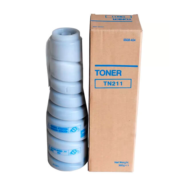 TONER MINOLTA TN-211 8938415 para BIZHUB 250. 282 Color Negro