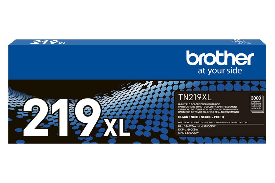 TONER BROTHER TN219XLBK BLACK(L3560, L3760,L3280)3000 PAG.