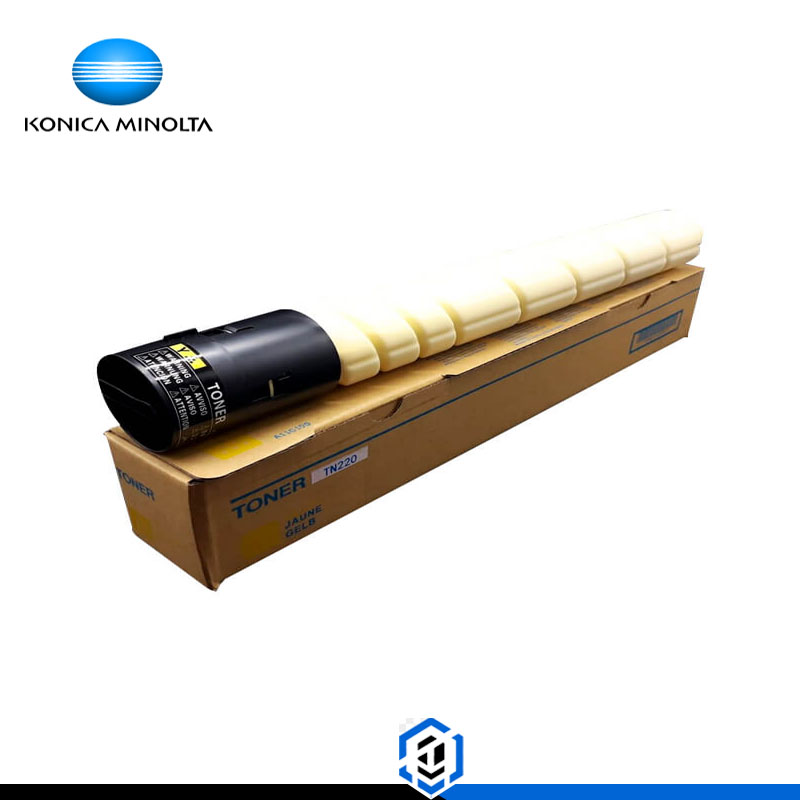 TONER KONICA MINOLTA TN-220Y YELLOW BIZHUB c281 25k