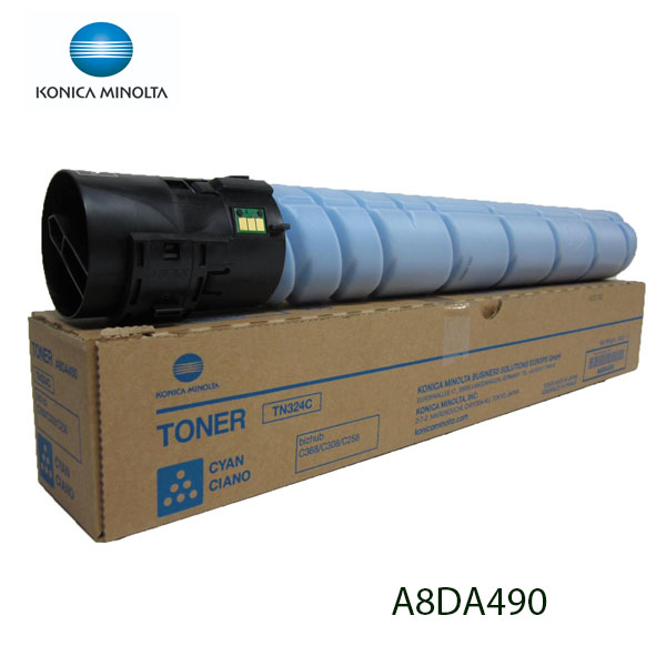 TONER MINOLTA TN-324C A8DA490 PARA bizhub C258, C308, C368