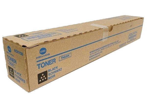 TONER KONICA MINOLTA TN-626K ACV1190 Bizhub C450i, C550i and the C650i. NEGRO