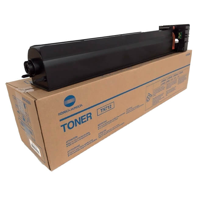 Toner Konica Minolta TN-712 Bizhub 754e 40.8K - para la 654e, bizhub 754e