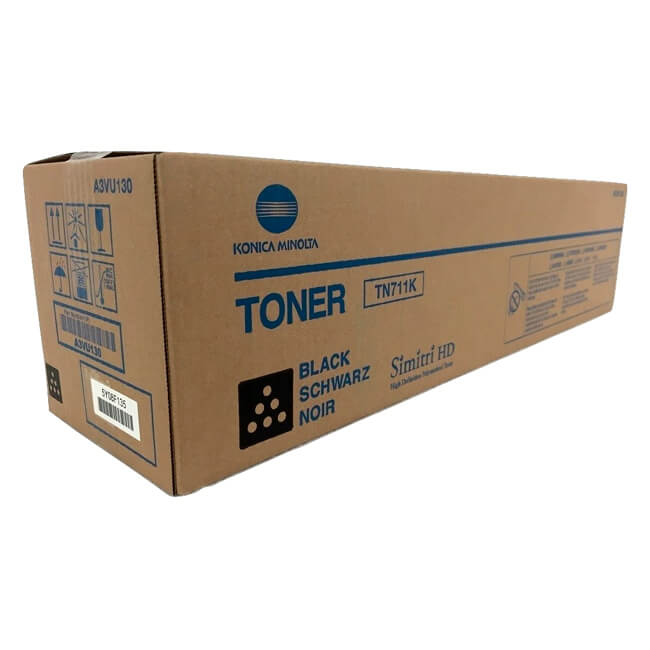 Toner Konica Minolta TN711K Negro Bizhub c754e 47,5k