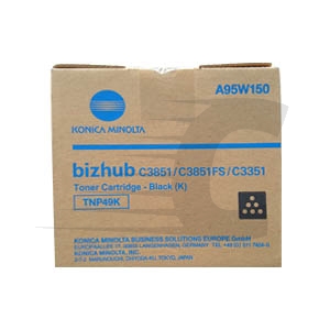 TONER ORIGINAL KONICA MINOLTA TNP-49K (BLACK) BIZHUB C-3851 - C3551 A95W190