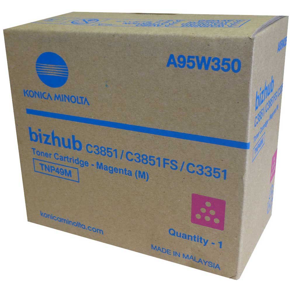 TONER ORIGINAL KONICA MINOLTA TNP-49M (MAGENTA) BIZHUB C-3851 - C3551 A95W390