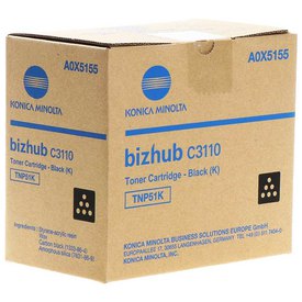 TONER KONICA MINOLTA BIZHUB C-3110 (BLACK) TNP51K A0X5195