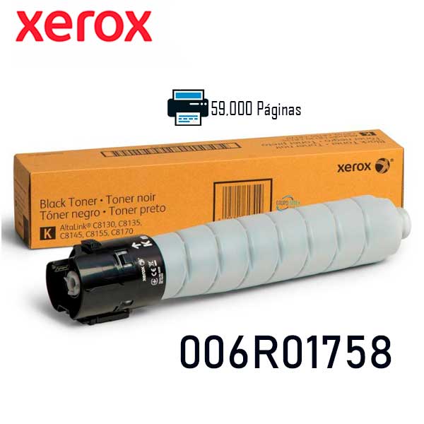 TONER XEROX 006R01758 BLACK PARA C8170/C8270