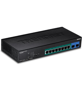 SWITCH WEB SMART PoE+ de 10 Ptos. TPE-082WS