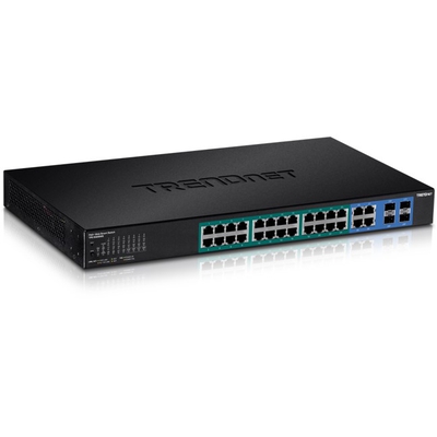 SWITCH GbE 24pt Smart TRENDNET TPE-5028WS PoE+