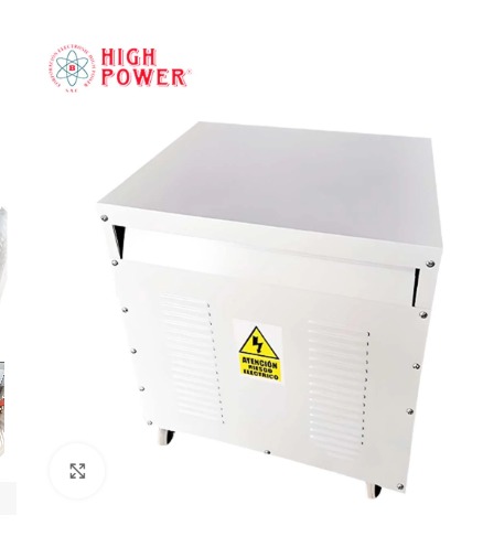 TRANSFORMADOR DE AISLAMIENTO 3F Marca: HIGH POWER ® - registrado en Indecopi Potencia: 25KVA Modelo: TTS-25K Tension primaria: 380VAC Tensión secundaria: 380VAC + N Factor: K-1