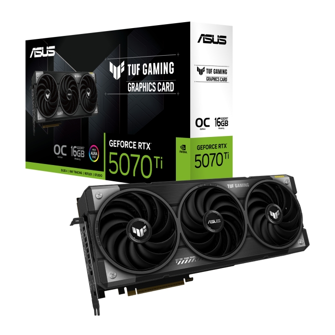 TARJETA DE VIDEO ASUS TUF-RTX5070TI-O16G-GAMING
