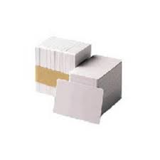 TARJETA PVC BLANCA PARA LA IMPRESORA CH51 CR-80 POR CAJA 500 UNIDADES