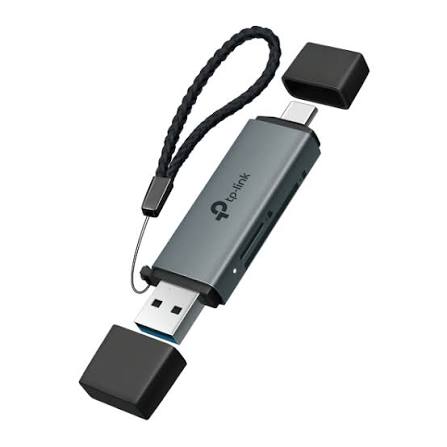 LECTOR GRABADOR MEMORY CARD TP-LINK UA430D USB-C