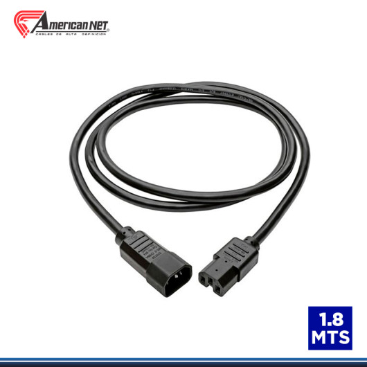 AMERICANNET CABLE POWER UPS C13/C14 3X18 2MT 10 A