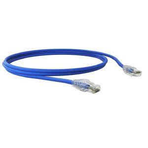 Patch Cord UTP Dixon Cat6 LSZH Azul 1mts URT46F4U01M4B6
