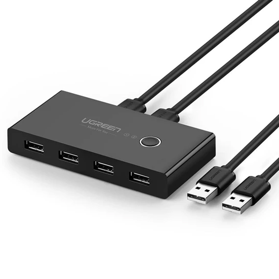 Switch KVM USB 3.0 2 entradas y 4 salidas - US216