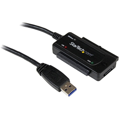 Startech.Com Cable de transferencia de datos StarTech.com - 1 Paquete(s) - 1 x Power, 1 x 7-pin SATA - Female, 1 x 44-pin IDC IDE - Female, 1 x 40-pin IDC IDE - Female - Negro