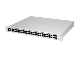 USW-PRO-48-POE UniFi Switch Pro 48 PoE is a fully managed Layer 3 switch with (8) 802.3bt (PoE++) and (40) 802.3at (PoE+) hasta 600watts -Gigabit Ethernet ports. (4) 10G SFP+ uplinks