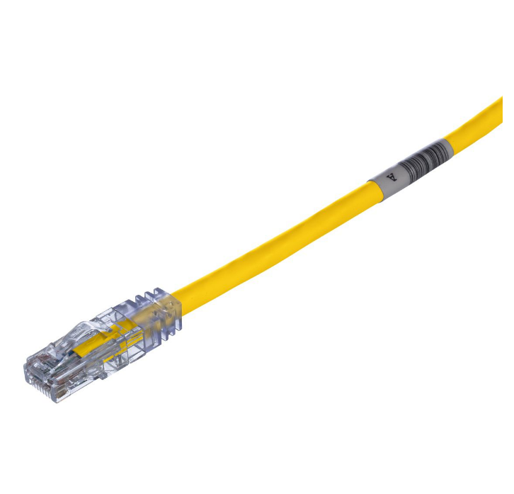 PATCH CORD CAT6 LSZH 2 MT AMARILLO (A PEDIDO 30-45 DIAS)