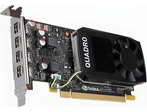 TARJETA DE VIDEO QUADRO P1000 4GB GDDR5 DE 4 PUERTOS MINI-DISPLAYPORT - PERFIL BAJO- 00FC964