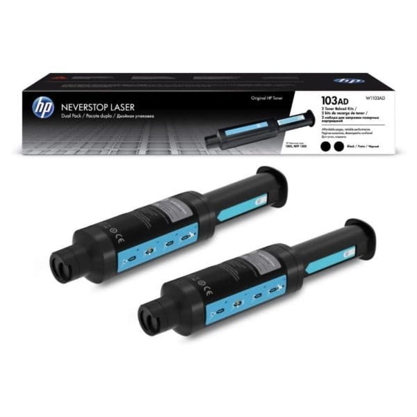 TONER HP 103AD W1103AD DUAL PACK CAJA X 2 Unidades original