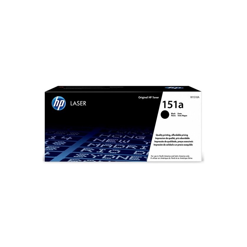 TONER HP W1510A (151A) L.J. 4003A BLACK 3050 PGS P/ 4103FDW