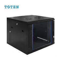 GABINETE DE PARED NO PIVOTEABLE 6 RU (Alto 0.37 x Ancho 0.60 x Prof. 0.45) W2.6406.9001 TOTEN NEGRO